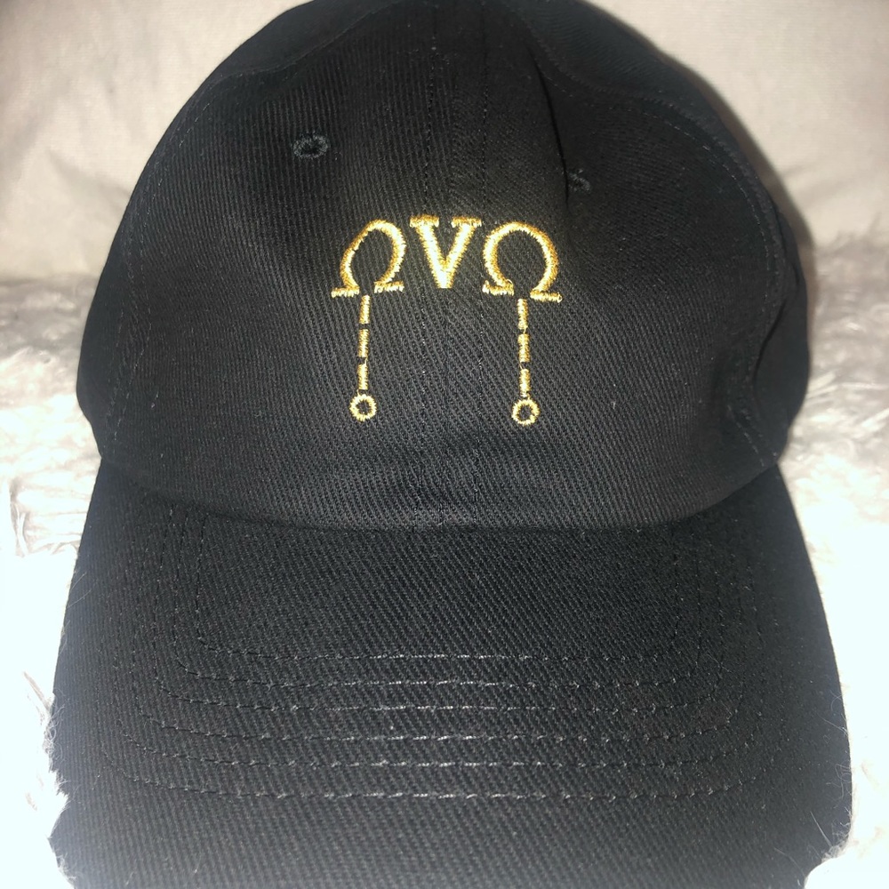 Drake Ovo adjustable Black omega Sportcap